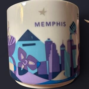 Starbucks You Are Here Collection – Memphis Mug 🎶🎸
